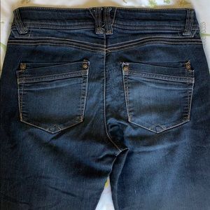 Skinny- fit Blue Jeans